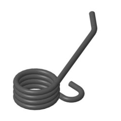 Pružina zkrutná 20.5x12.1mm 2 KV HEAT R/L 2G S 70.44.33.13  